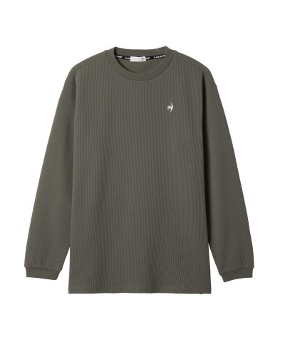 ルコックスポルティフ le coq sportif ヘランカワッフル長袖Tシャツ