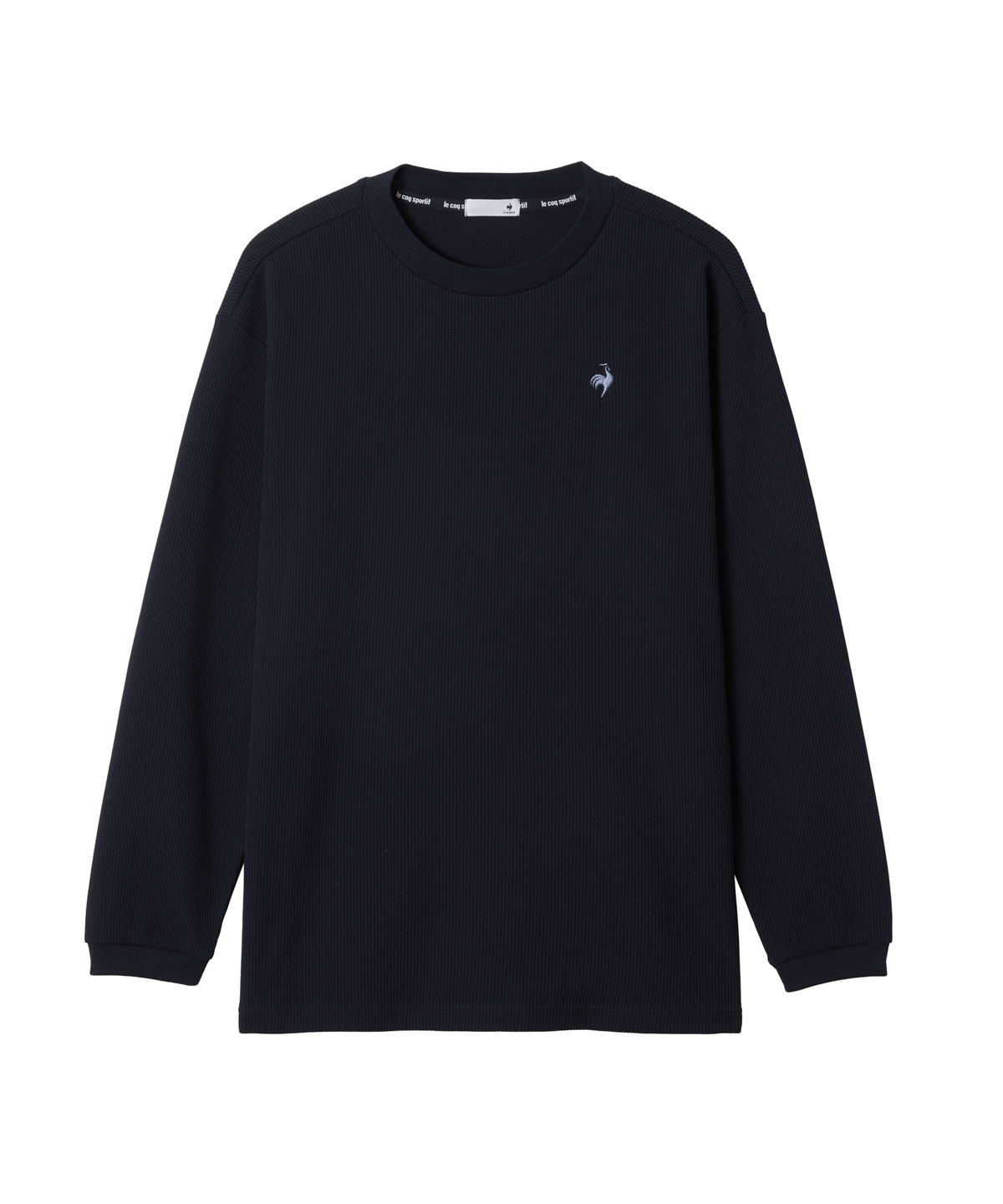 lecoqsportif(ings) ルコックスポルティフ le coq sportif ヘランカワッフル長袖Tシャツ ネイビー S lecoqsportif(ings) ルコックスポルティフ le coq sportif ヘランカワッフル長袖Tシャツ ネイビー S