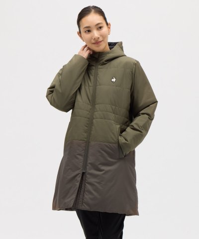 ルコックスポルティフ le coq sportif 中わたロングコート