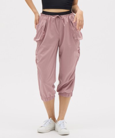 ルコックスポルティフ le coq sportif シャーリングクロップドパンツ