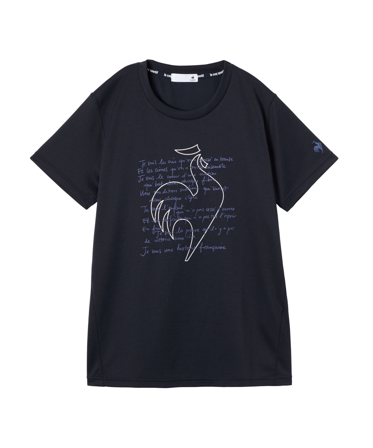 LE COQ SPORTIF ブラック Tシャツ ルコックスポルティフ le coq sportif ハーフスリーブシャツ