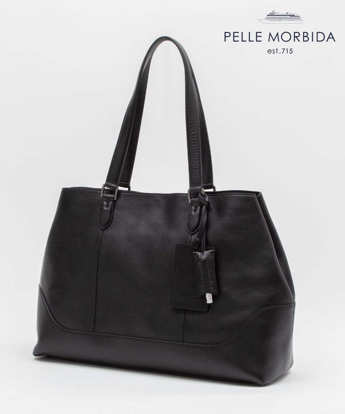 Pelle Morbida 紺レザー バッグ 651-715 楽天市場】【ケアセット＋選べるノベルティ付】 PELLE MORBIDA