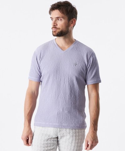 ワッシャーストレッチカットソー