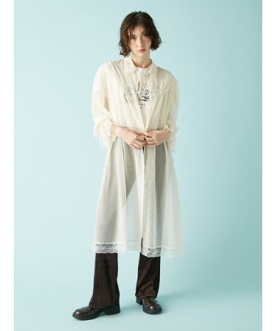 レースガウンワンピース