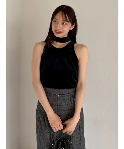 ファブリックバリエアメスリトップス