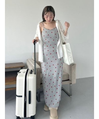 カップインカットキャミワンピース
