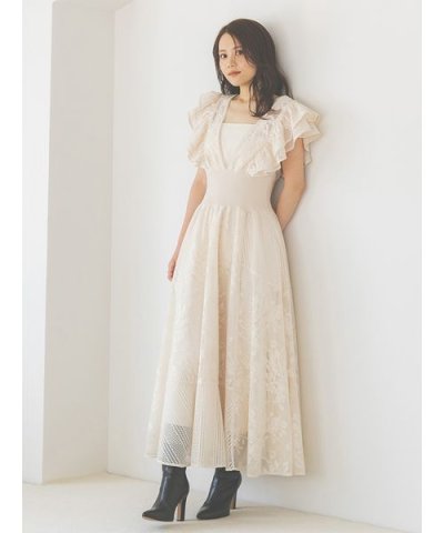 ウエストリブレースドレス