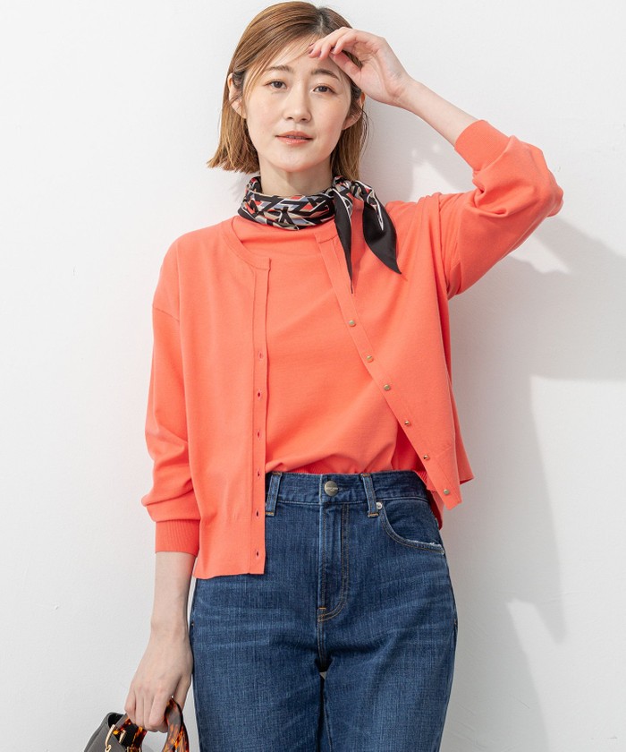 カーディガン|23区 (Lサイズ)(ニジュウサンク Lサイズ)|阪急百貨店 カーディガン|23区 (Lサイズ)(ニジュウサンク Lサイズ)|阪急百貨店