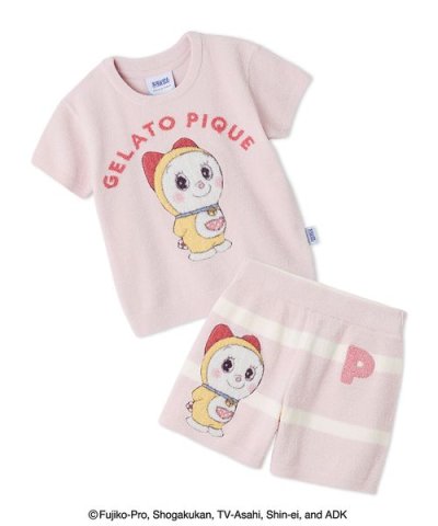 【ドラえもん】【キッズ】ジャガードプルオーバー&ショートパンツセット