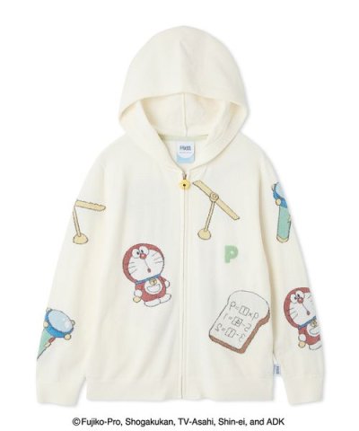 【ドラえもん】【レディース】ジャガードパーカ