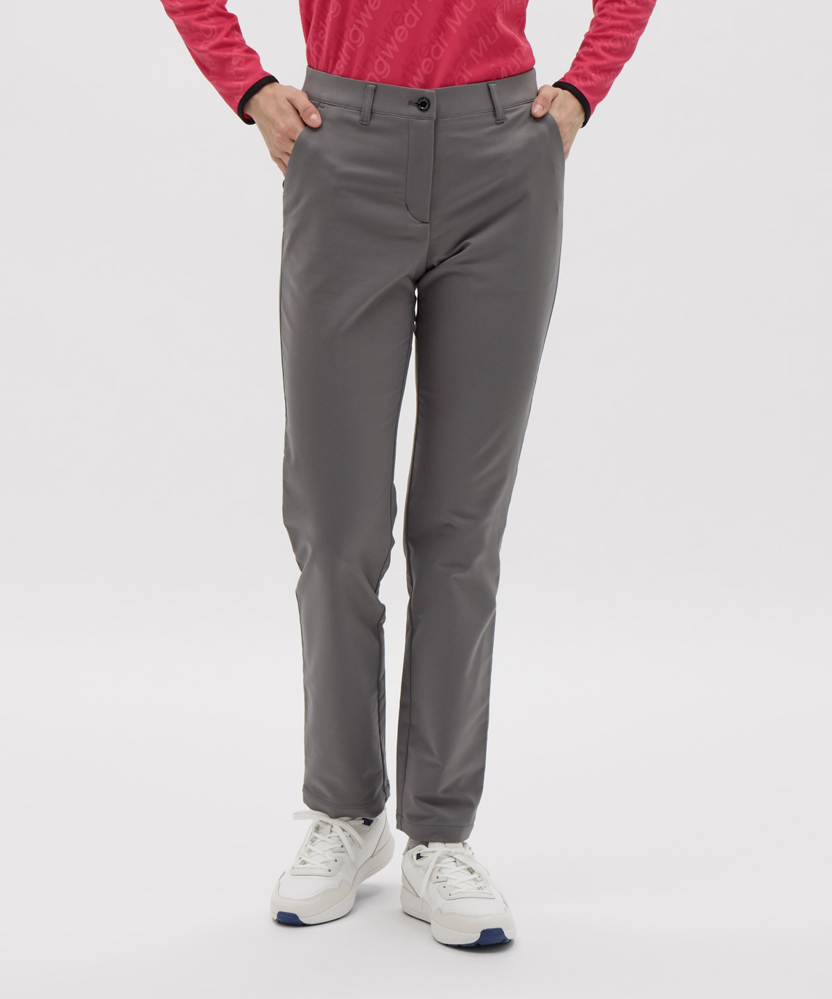 Munsingwear(ings) マンシングウェア Munsingwear HEAT NAVI はっ水ストレッチパ グレー 3L Munsingwear(ings) マンシングウェア Munsingwear HEAT NAVI はっ水ストレッチパ グレー 3L