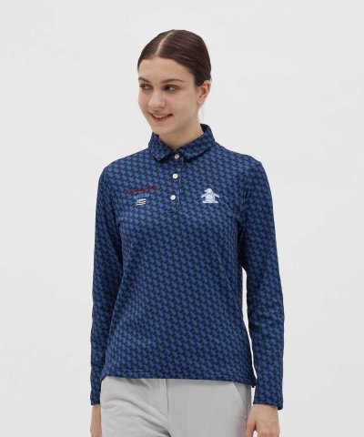 マンシングウェア Munsingwear HEAT NAVI プリントテーラーカ