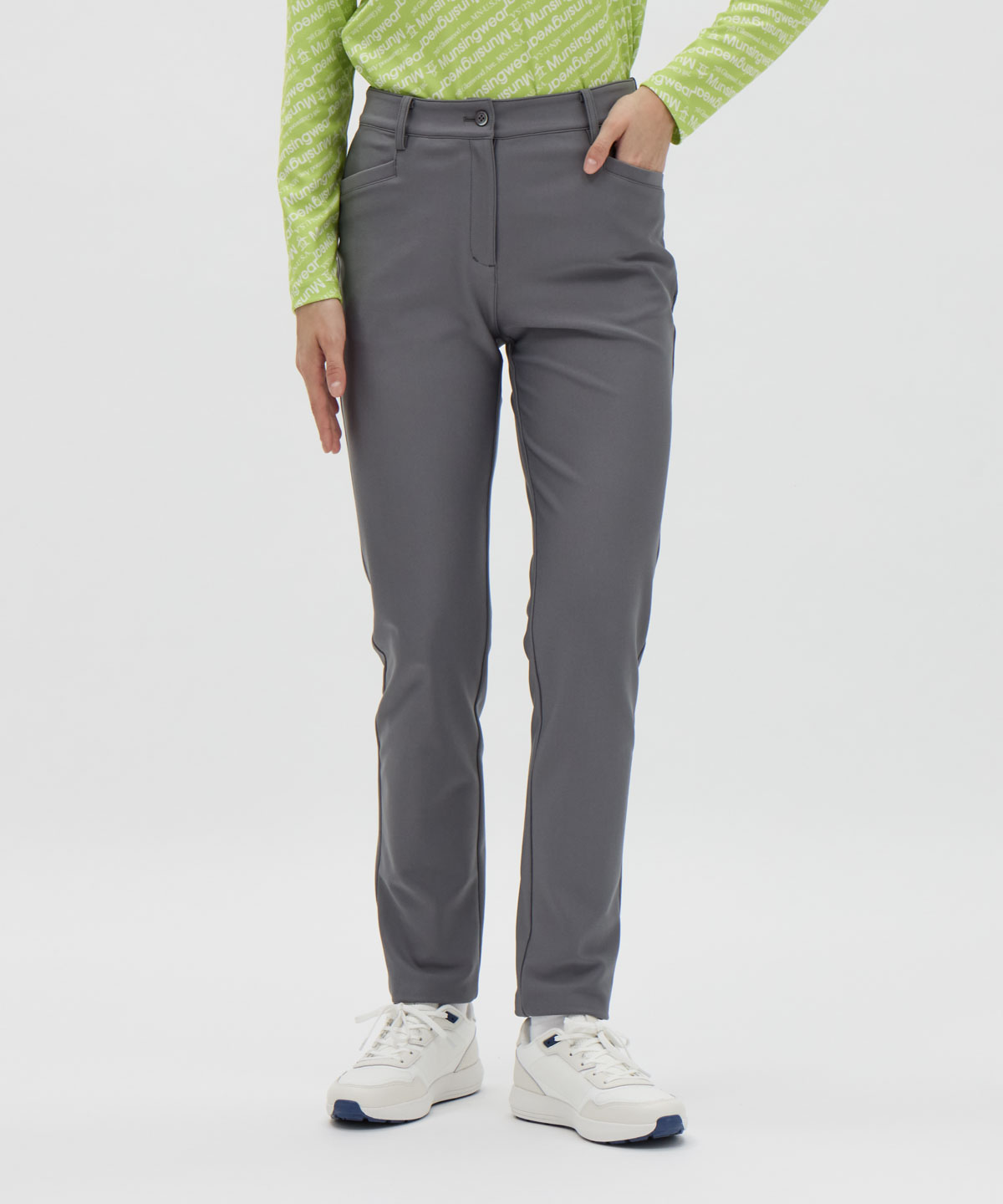 Munsingwear(ings) マンシングウェア Munsingwear 【360°Series】ストレッチスリ グレー 11 Munsingwear(ings) マンシングウェア Munsingwear 【360°Series】ストレッチスリ グレー 11