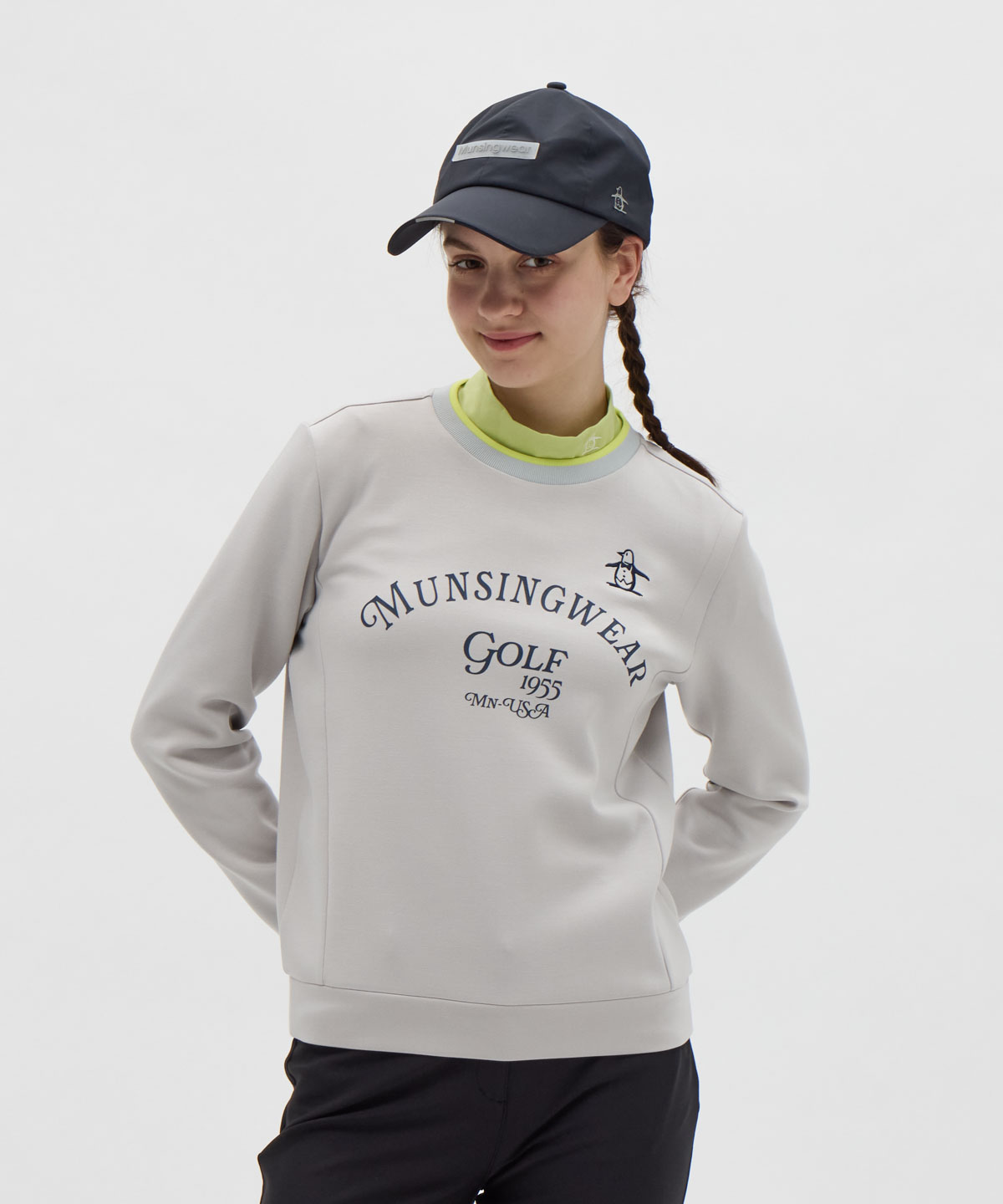 Munsingwear(ings) マンシングウェア Munsingwear 【EASY MIDDLER】2WAYス グレー L Munsingwear(ings) マンシングウェア Munsingwear 【EASY MIDDLER】2WAYス グレー L