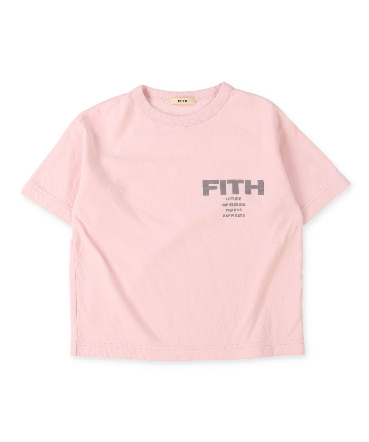 FITH フィス FITH Feather Knit Double Cloth Logo ピンク 105 FITH フィス FITH Feather Knit Double Cloth Logo ピンク 105