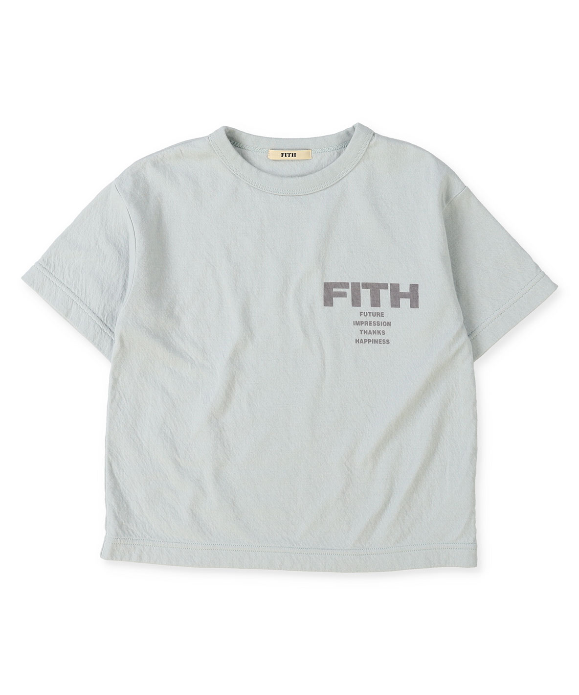 FITH フィス FITH Feather Knit Double Cloth Logo ブルー 135 FITH フィス FITH Feather Knit Double Cloth Logo ブルー 135