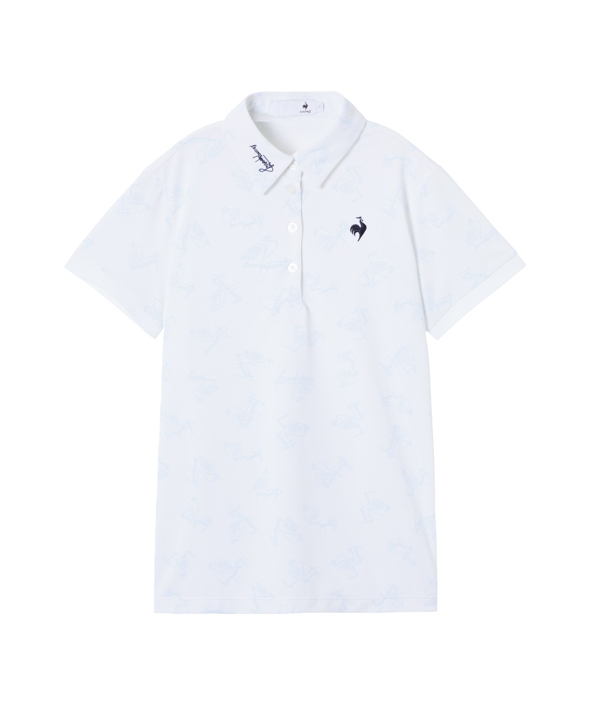 lecoqsportifgolf ルコックスポルティフ ゴルフ le coq sportif golf 総柄半袖シ ホワイト 3L lecoqsportifgolf ルコックスポルティフ ゴルフ le coq sportif golf 総柄半袖シ ホワイト 3L