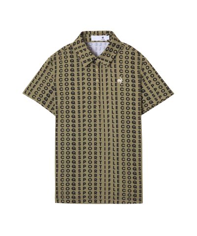 ルコックスポルティフ ゴルフ le coq sportif golf 総柄半袖シ