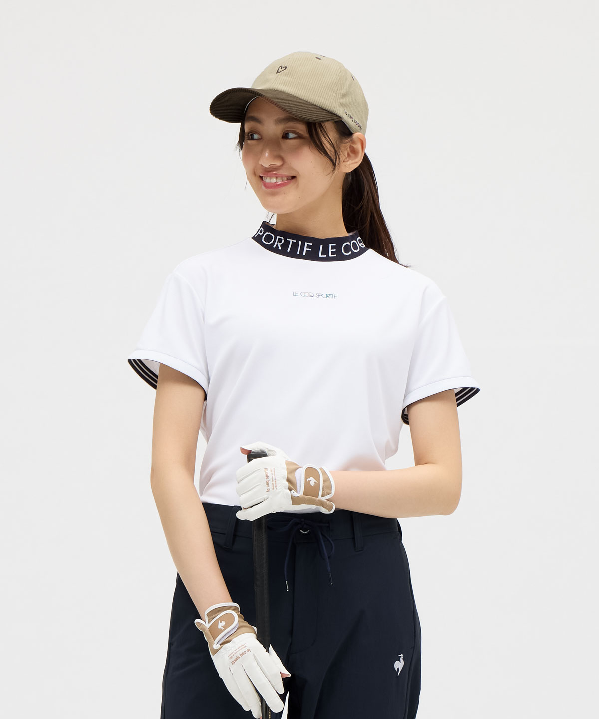 lecoqsportifgolf ルコックスポルティフ ゴルフ le coq sportif golf 【セミワイ ホワイト M lecoqsportifgolf ルコックスポルティフ ゴルフ le coq sportif golf 【セミワイ ホワイト M