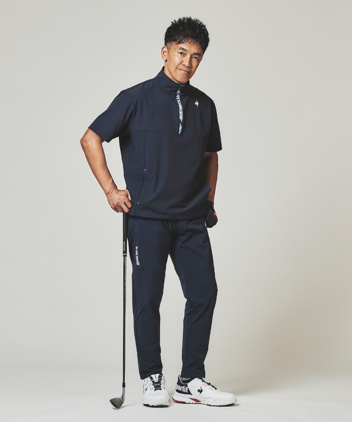 lecoqsportifgolf ルコックスポルティフ ゴルフ le coq sportif golf 【ストレッ ネイビー LL lecoqsportifgolf ルコックスポルティフ ゴルフ le coq sportif golf 【ストレッ ネイビー LL