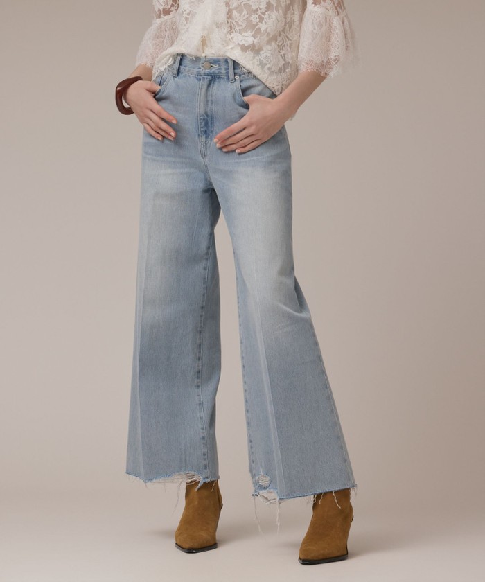 バギーデニムパンツ(508399464)｜阪急百貨店公式通販サイト