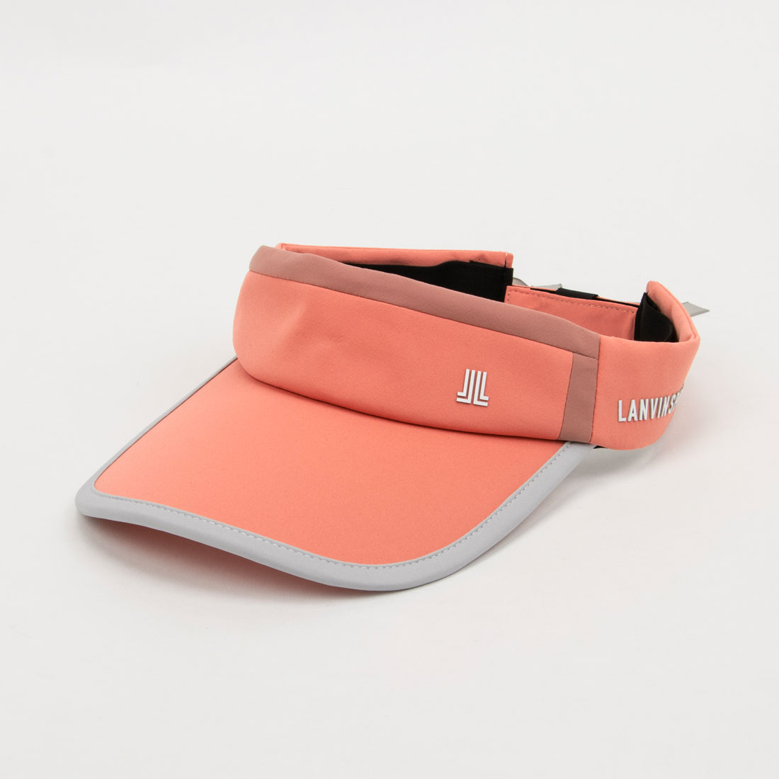 LANVINSPORT ランバン スポール LANVIN SPORT サンバイザー【リボン取り外し可能】 オレンジ F LANVINSPORT ランバン スポール LANVIN SPORT サンバイザー【リボン取り外し可能】 オレンジ F