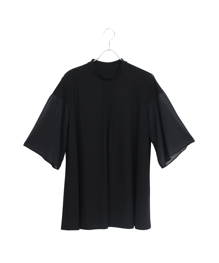 Liliane Burty（Lサイズ） / リリアンビューティ 【M〜4L】ウォッシャブル接触冷感配色Tシャツ リリアンビューティ Liliane Burty 【M～4L】ウォッシャブル接触