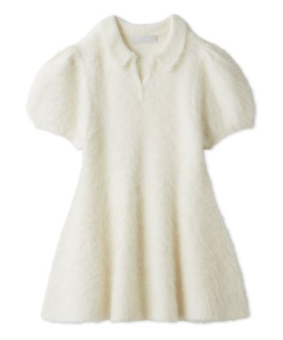 スキッパーペプラムニットプル