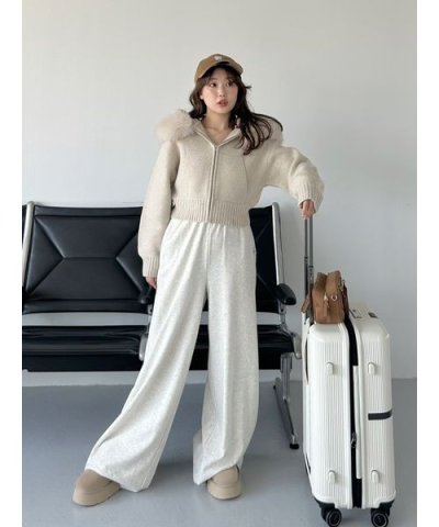 【WEB限定カラーあり】UVカットスウェットワイドパンツ