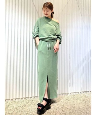 UVカットスウェットタイトスカート