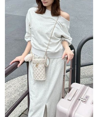 【WEB限定カラーあり】UVカットワンショルスウェットプルオーバー