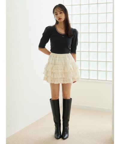 ラッフルティアードスカショーパン