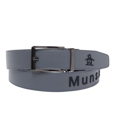 マンシングウェア Munsingwear スライドロックロゴデザインベルト