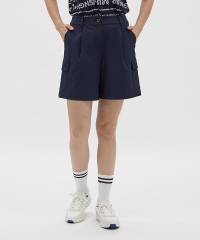 マンシングウェア Munsingwear 2WAYストレッチはっ水ハーフパンツ