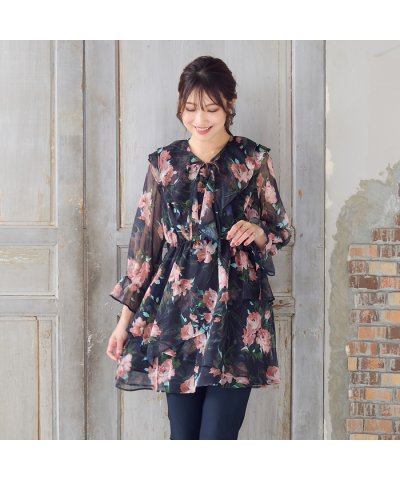 ブラック系｜シャツ・ブラウス｜Rose Tiara(ローズティアラ)｜阪急  