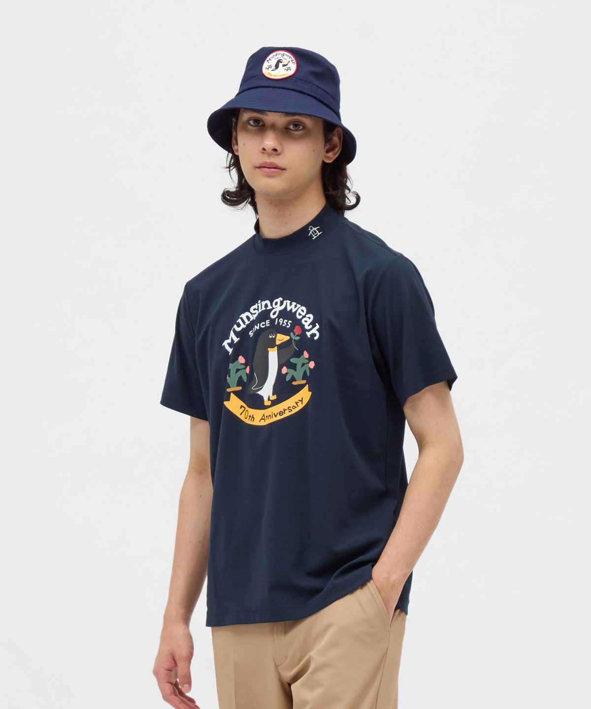 Munsingwear(ings) マンシングウェア Munsingwear 【70周年記念】Sunscreen N ネイビー L Munsingwear(ings) マンシングウェア Munsingwear 【70周年記念】Sunscreen N ネイビー L