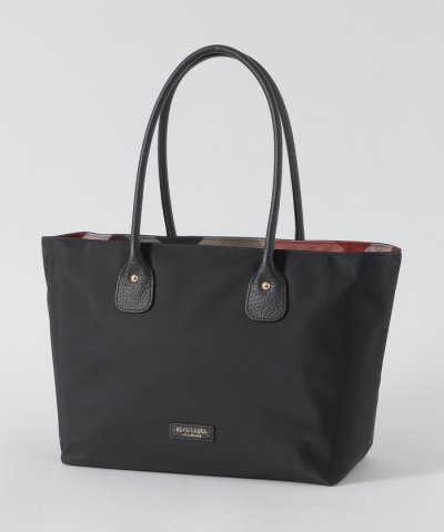 パーシャルクレストブリッジチェックナイロントート