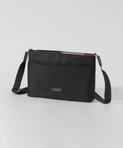 パーシャルクレストブリッジチェックナイロンミニショルダー
