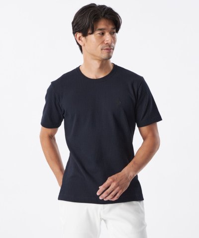 スクエアリンクスジャカードカットソー