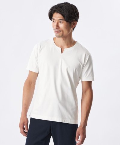 ライトポンチキーネックカットソー