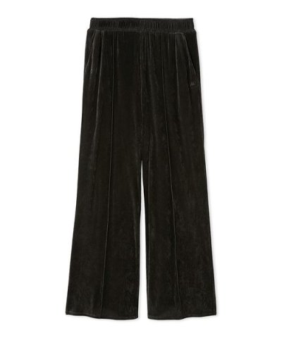 【セットアップ対応】ベロアSET UPウエストゴムイージーパンツ