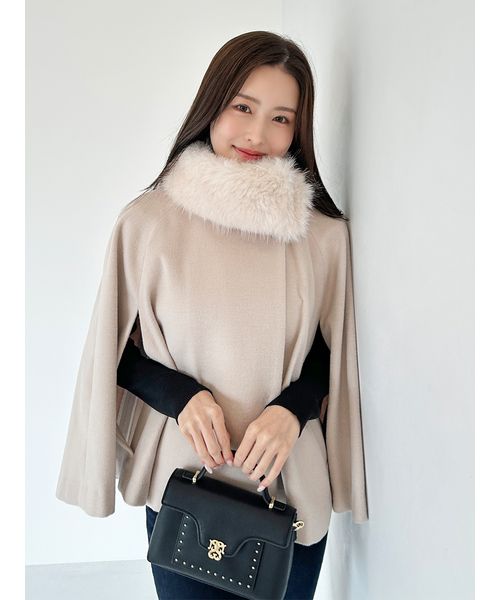 ショートケープコート(508405626)｜阪急百貨店公式通販サイト