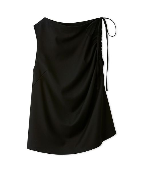 FRAYI. D ドロストアシメブラウス/ウォッシャブル BLK 1 FRAYI. D ドロストアシメブラウス/ウォッシャブル BLK 1