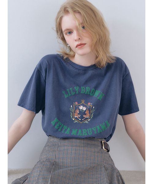 LILY BROWN KEITA MARUYAMA Tシャツ LILY BROWN×KEITA MARUYAMA】バリエーショングラフィックTシャツ