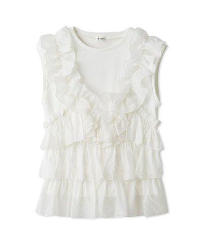 フリルドッキング2wayトップス