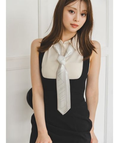 ボウタイポロカットプルオーバー