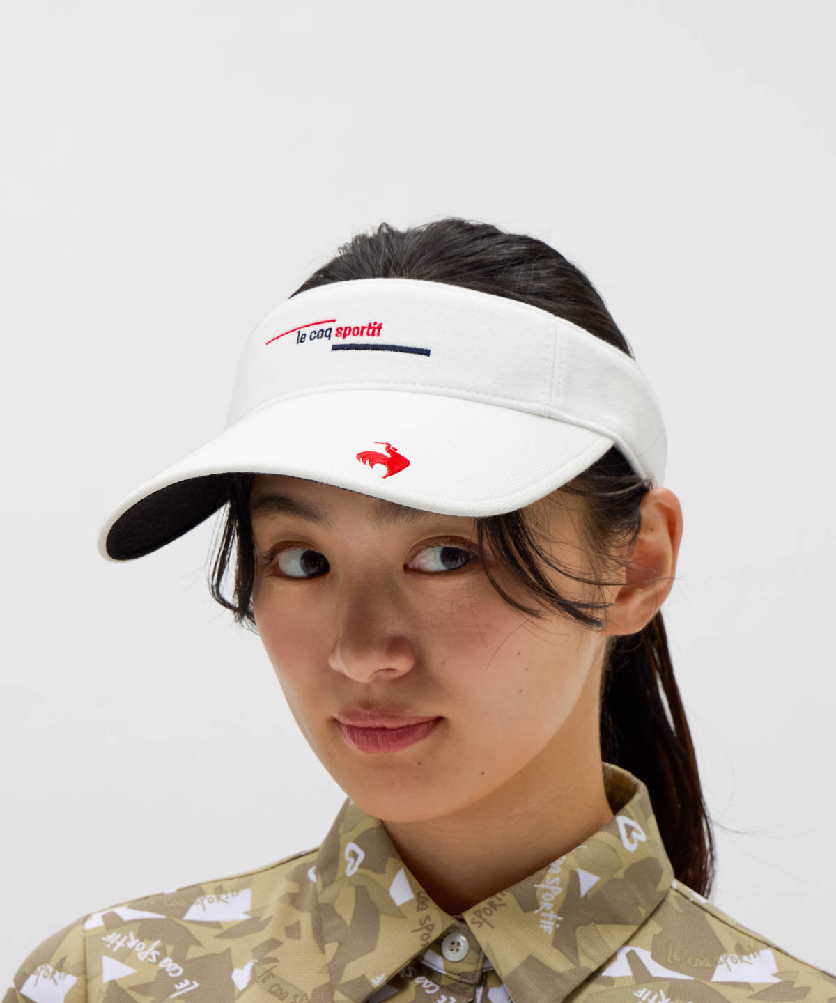 lecoqsportifgolf ルコックスポルティフ ゴルフ le coq sportif golf 【まぶガー ホワイト F lecoqsportifgolf ルコックスポルティフ ゴルフ le coq sportif golf 【まぶガー ホワイト F