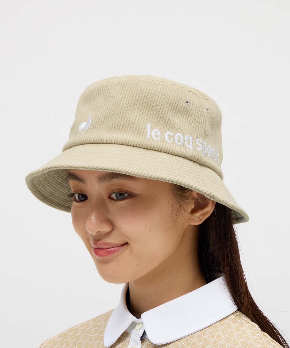 lecoqsportifgolf ルコックスポルティフ ゴルフ le coq sportif golf コーデュロ ベージュ F lecoqsportifgolf ルコックスポルティフ ゴルフ le coq sportif golf コーデュロ ベージュ F