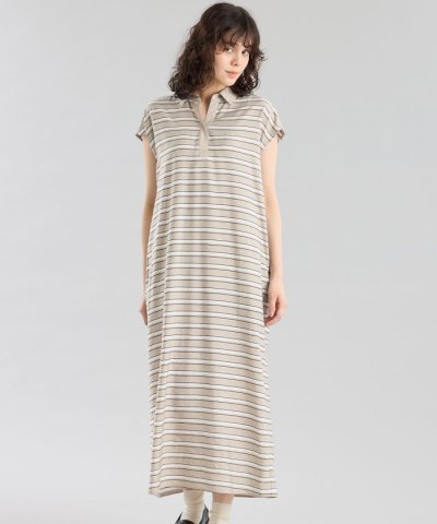 GREY LABEL マルチボーダーワンピース