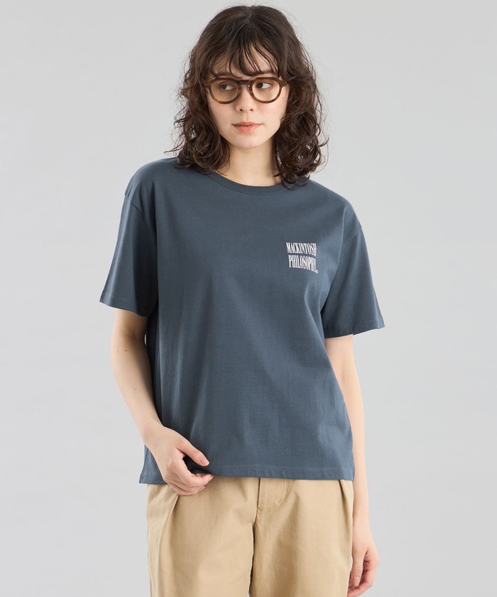 tシャツ GREY LABEL シャープロゴ 半袖Tシャツ レディース メンズ GREY LABEL シャープロゴ 半袖Tシャツ(トップス)｜MACKINTOSH